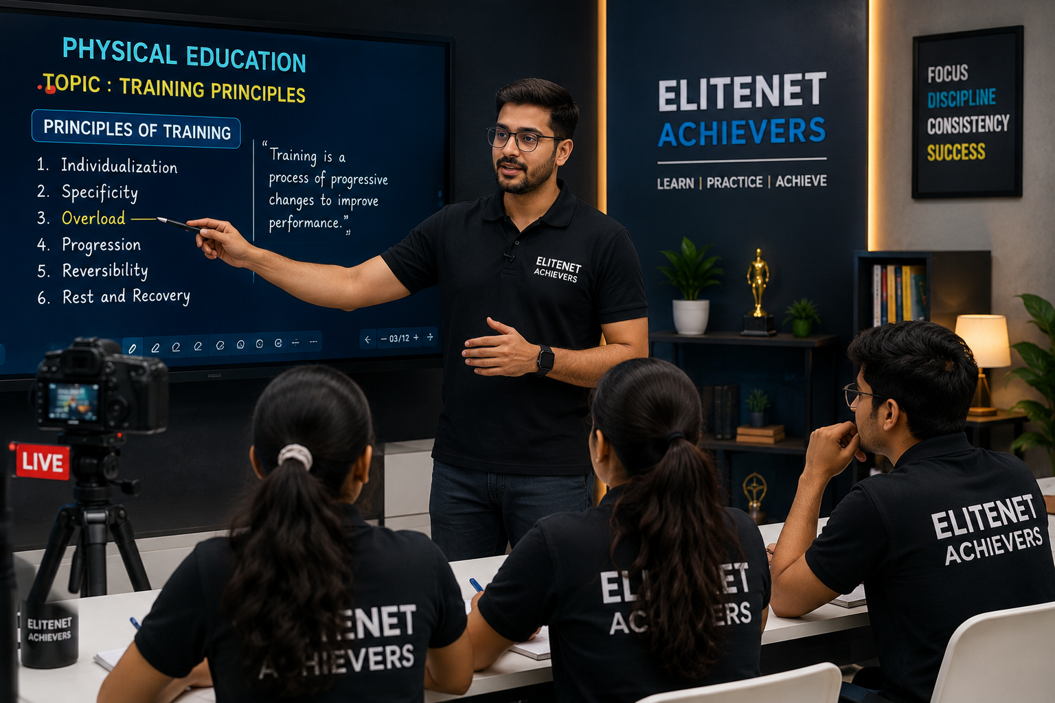 Elitenet Achievers live class