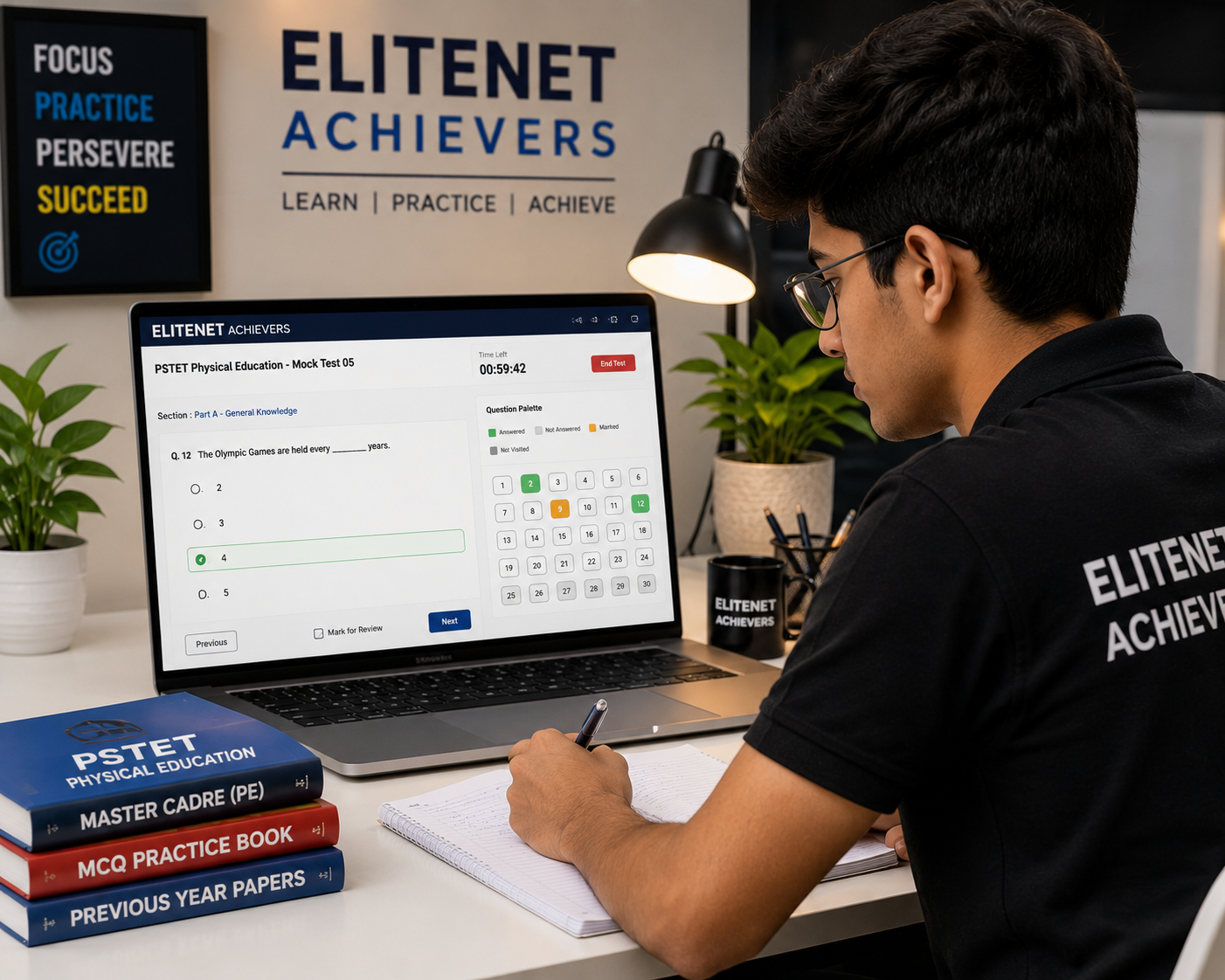 Online mock test preparation